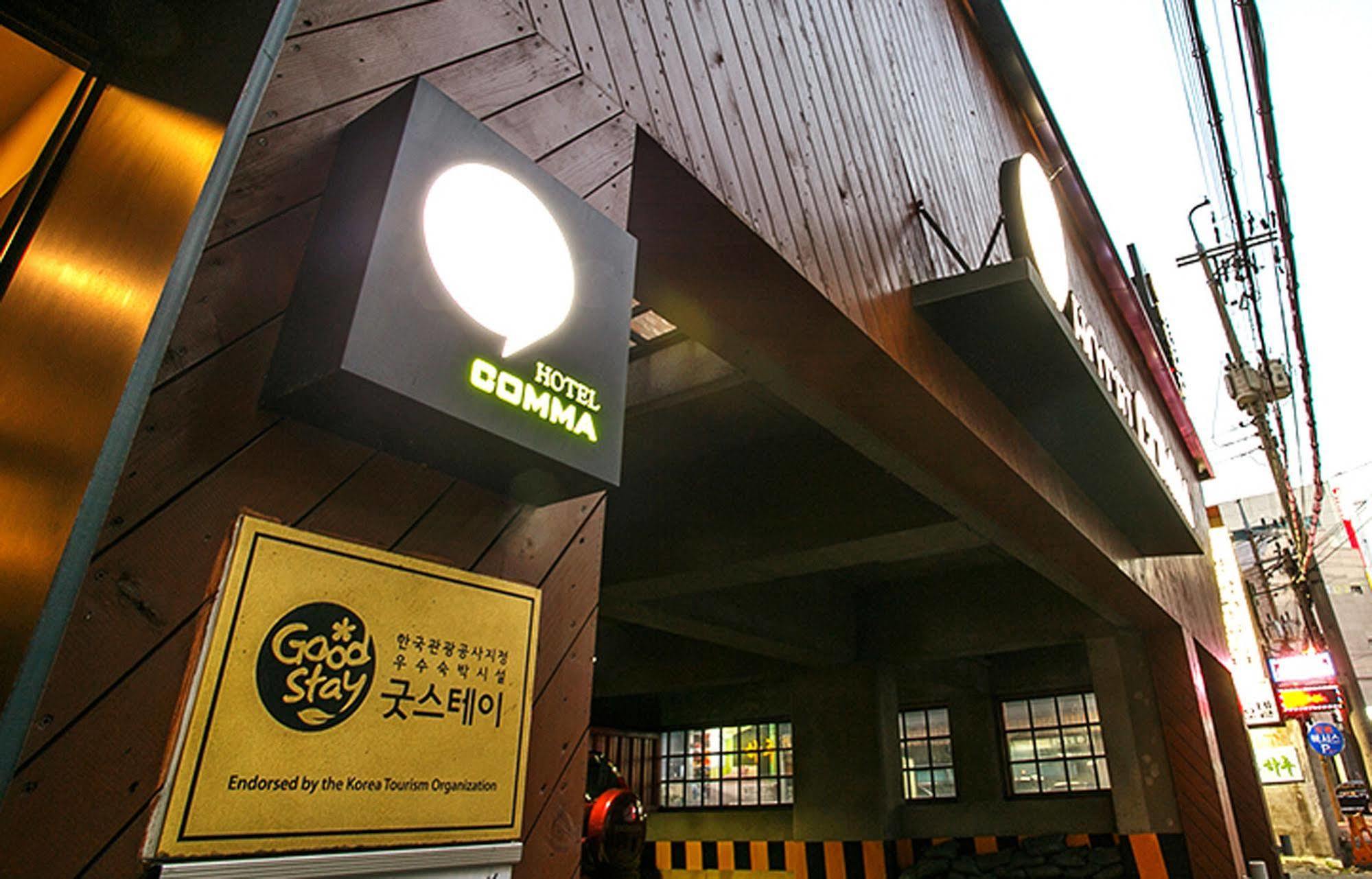 Comma Hotel Busan Buitenkant foto